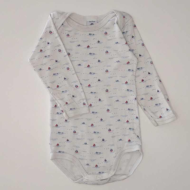 Body Petit Bateau - 12 Mois